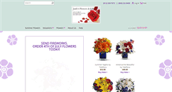 Desktop Screenshot of judysflowers.biz